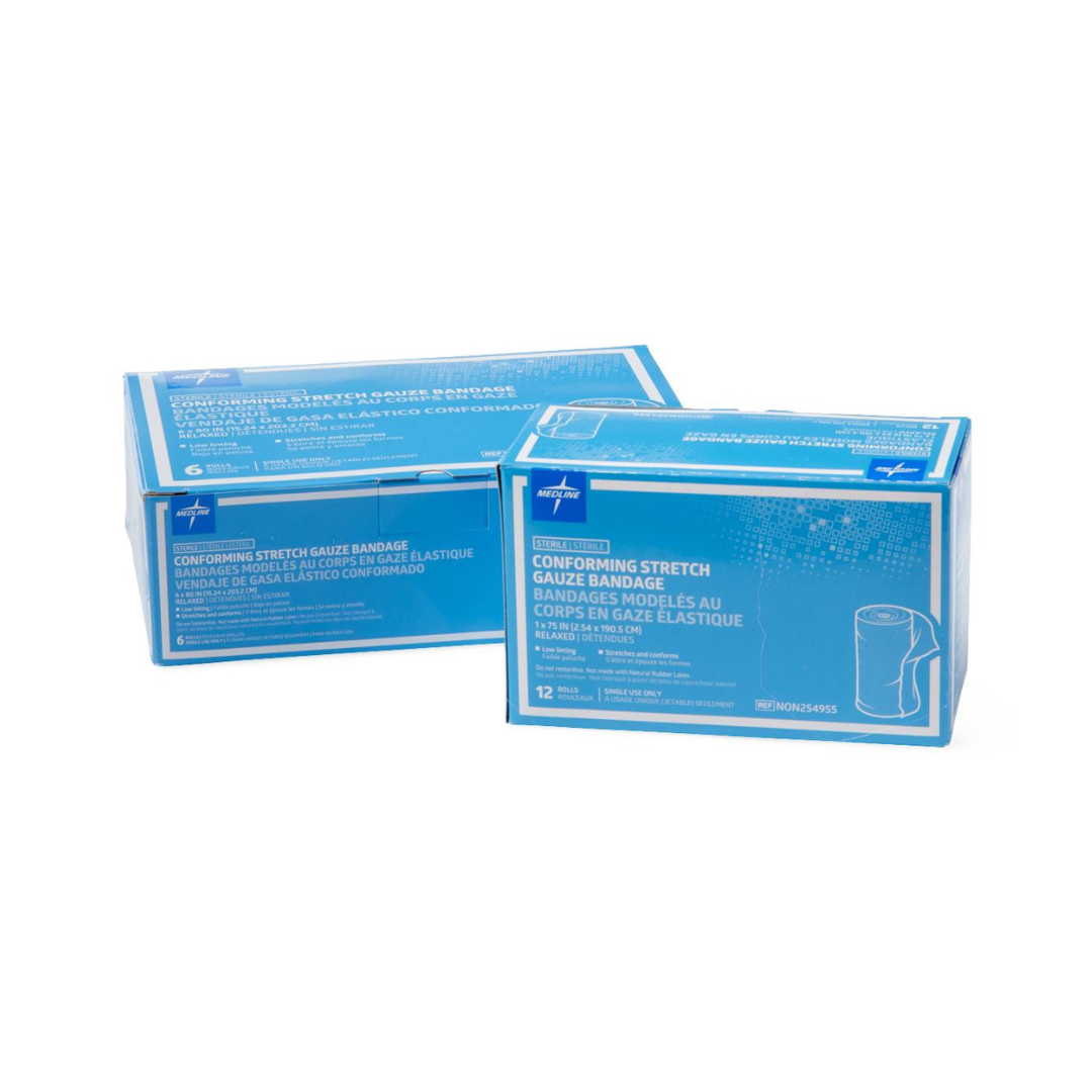 Sterile Conforming Stretch Gauze Bandages By Medline
