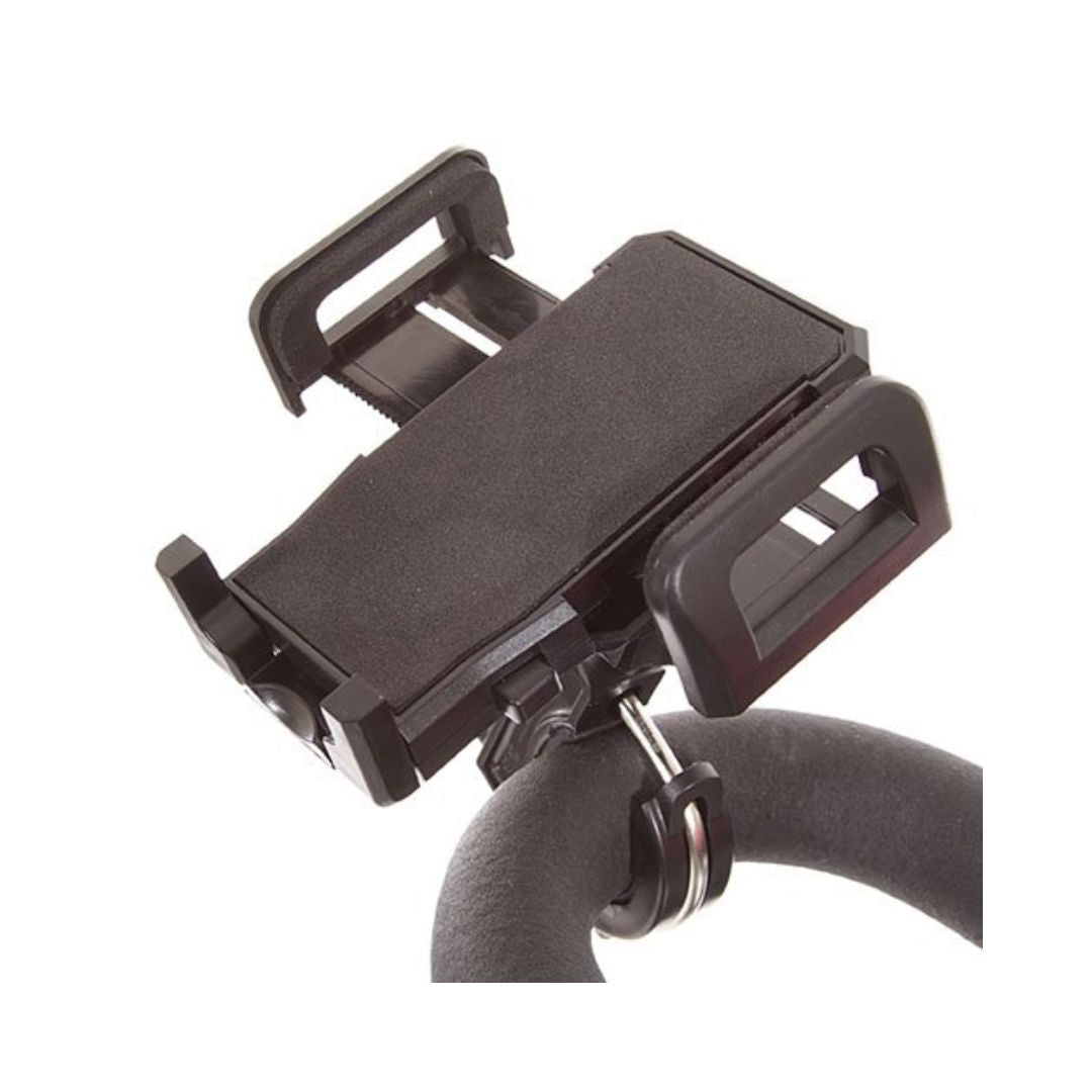 GOLDEN TECHNOLOGIES Black Cellphone Holder for Secure Device Mounting