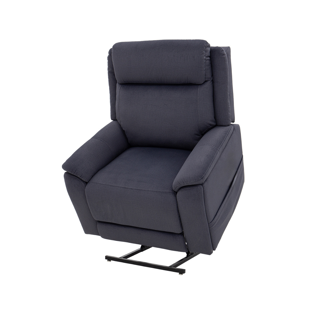 Pride Mobility Evolution Collection Medical Lift Chairs LC435M in gray with reclining feature