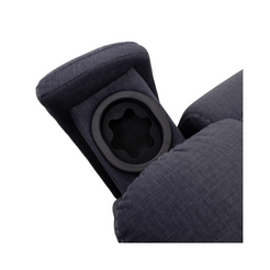 Pride Mobility Evolution Collection Medical Lift Chairs LC435M grey close-up of armrest control