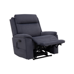 Pride Mobility Evolution Collection Medical Lift Chairs LC435M in navy blue reclining position