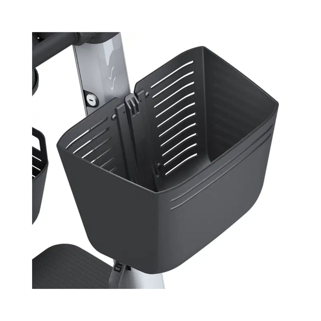 Whill Inc Front Basket in Gray for convenient storage on mobility devices