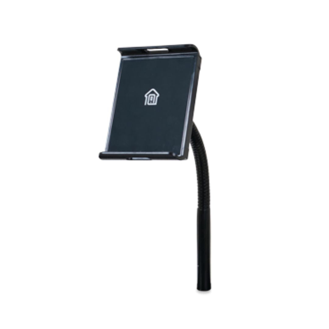 Golden Technologies Tablet Holder Plus Charge For Cloud Plus in black with flexible arm for easy positioning