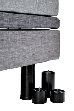 Golden Technologies Passport Hi Low Adjustable Bed in gray with sturdy adjustable legs