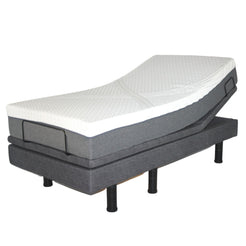 GOLDEN TECHNOLOGIES Passport Hi Low Adjustable Bed in gray with a sleek design