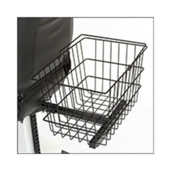 Pride Mobility Rear Basket ACCBSKT1010 in black for scooters and wheelchairs