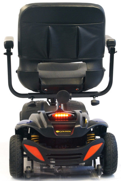 Buzzaround EX Extreme 3 Wheel Mobility Scooter with adjustable seat and rear light for enhanced safety