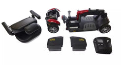 Golden Technologies Buzzaround LX Luxury 4 Wheel Mobility Scooter with detachable seat and storage baskets