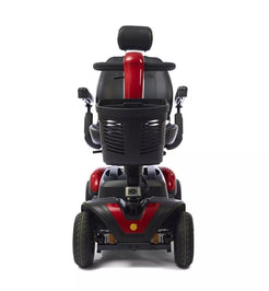 Back view of the Buzzaround LX Luxury 4 Wheel Mobility Scooter with comfortable seat and stylish design