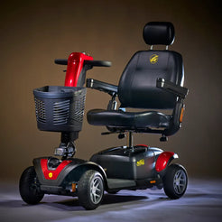 Buzzaround LX Luxury 4 Wheel Mobility Scooter with Comfortable Seat and Basket for Convenience