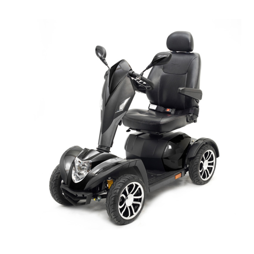 Drive Medical Cobra GT4 Heavy Duty Power Mobility Scooter with comfortable seating and large wheels
