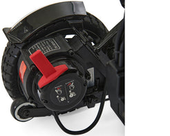 GOLDEN TECHNOLOGIES Cricket Carbon Fiber Foldable Electric Power Chair rear motor view