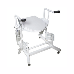 DIGNITY LIFTS BASIC TOILET LIFT with sturdy support handles for easy transfers and comfort