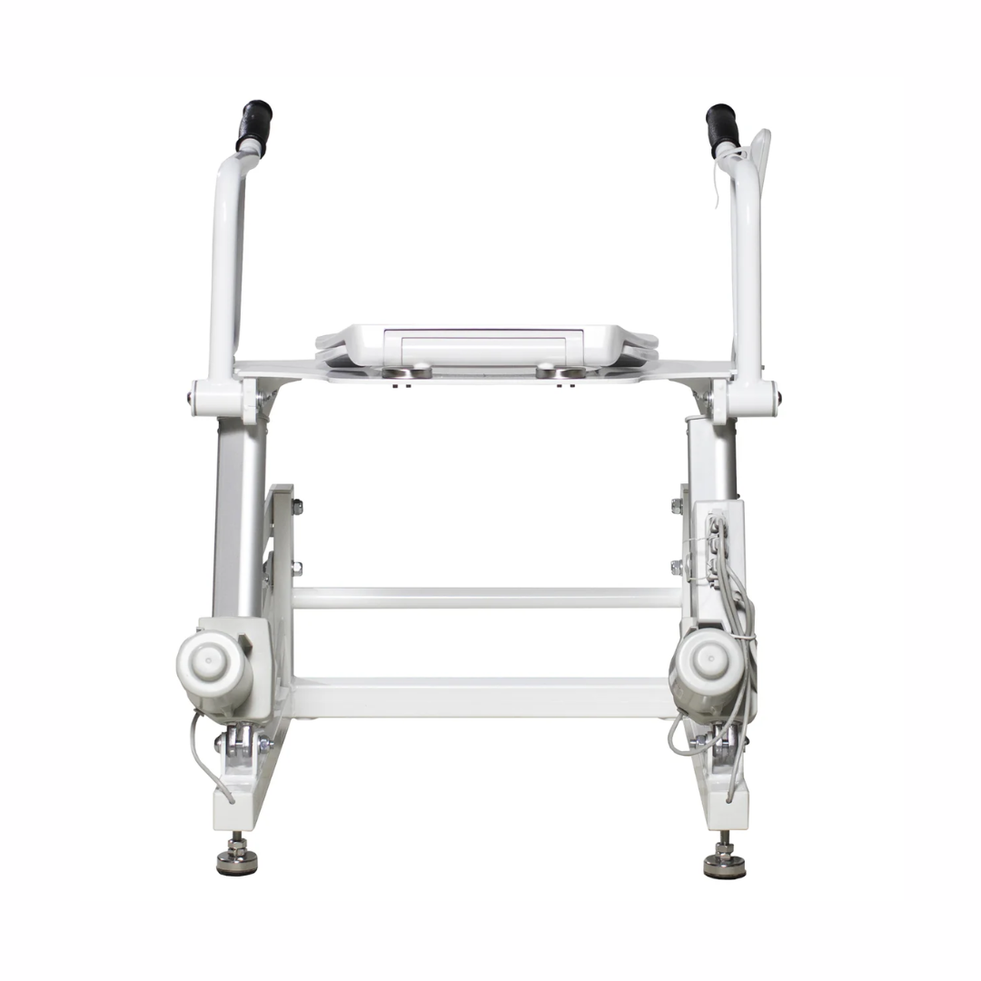 DIGNITY LIFTS BASIC TOILET LIFT with sturdy frame and adjustable height for ease of use
