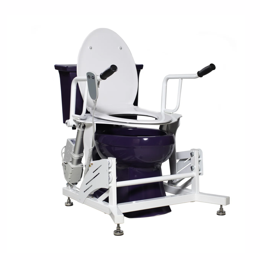 DIGNITY LIFTS BASIC TOILET LIFT designed for ease of use and accessibility for those with mobility challenges