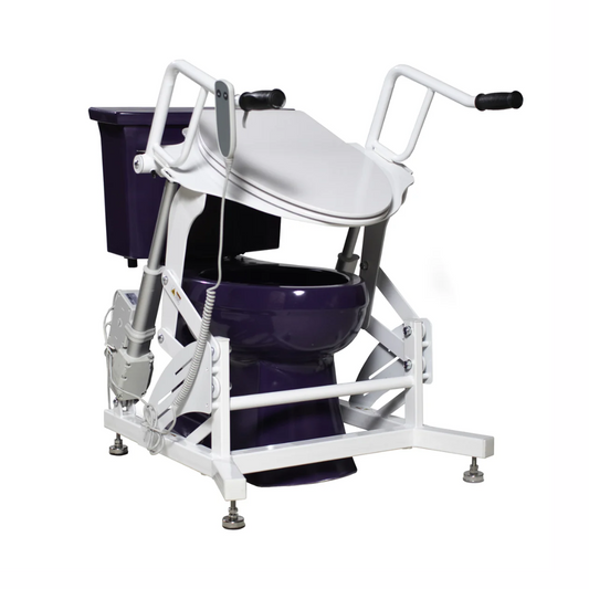 Dignity Lifts Basic Toilet Lift with Adjustable Support Arms for Easy Use