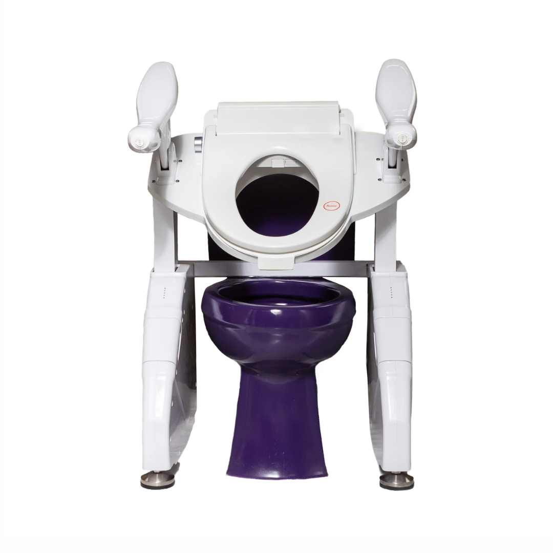 Dignity Lifts Bidet Toilet Lift designed for comfort and accessibility with adjustable armrests