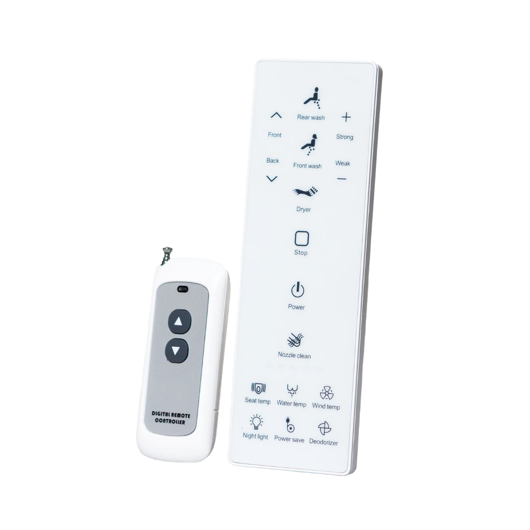 DIGNITY LIFTS BIDET TOILET LIFT with sleek remote control for personalized hygiene options