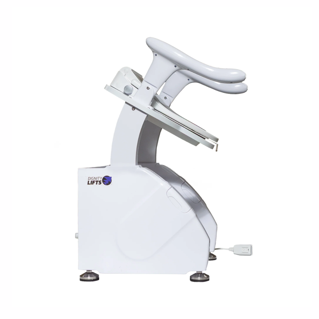 DIGNITY LIFTS BIDET TOILET LIFT designed for easy transfers and enhanced convenience in the bathroom