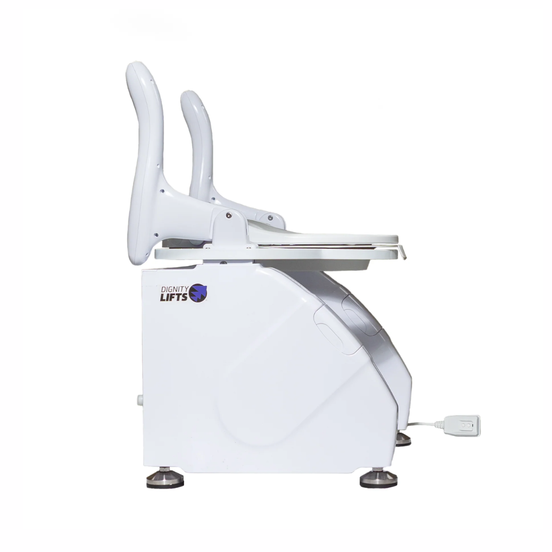 DIGNITY LIFTS BIDET TOILET LIFT for easy access and comfort with ergonomic design and stable support