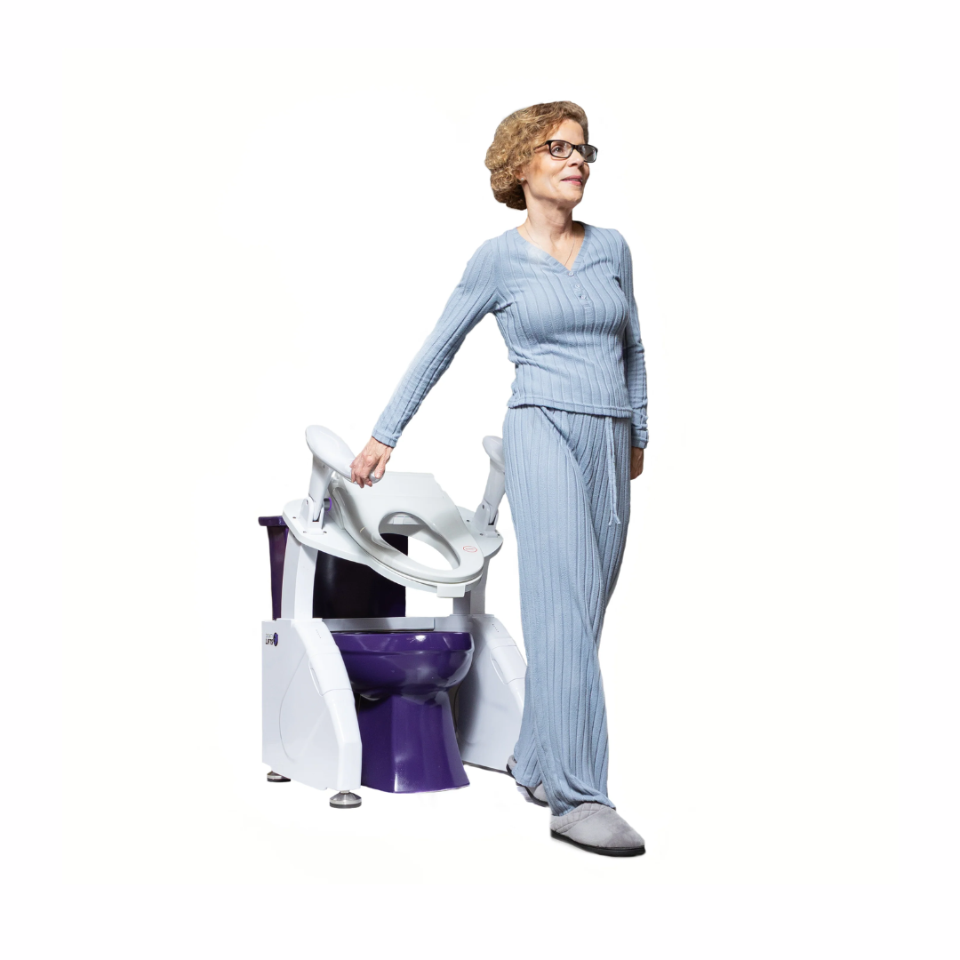 Dignity Lifts Bidet Toilet Lift with ergonomic design for ease of use and comfort