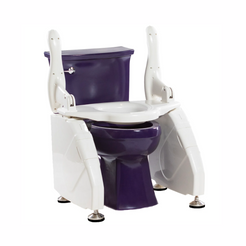 DIGNITY LIFTS DELUXE TOILET LIFT designed for easy sitting and standing for improved mobility and comfort