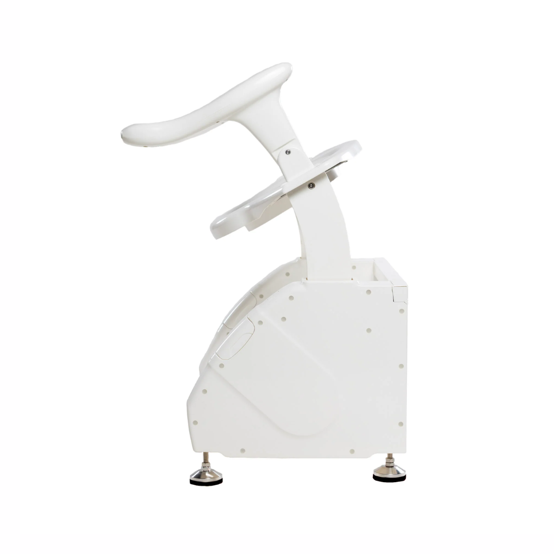 Dignity Lifts Deluxe Toilet Lift in White with Ergonomic Design and Adjustable Features