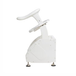 Dignity Lifts Deluxe Toilet Lift in White with Ergonomic Design and Adjustable Features