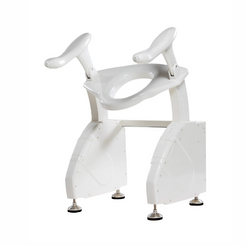 DIGNITY LIFTS DELUXE TOILET LIFT designed for comfortable and easy toilet use with ergonomic handles