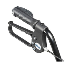 Drive Adjustable Height Rollator RTL10261BL black handlebar for improved stability and grip