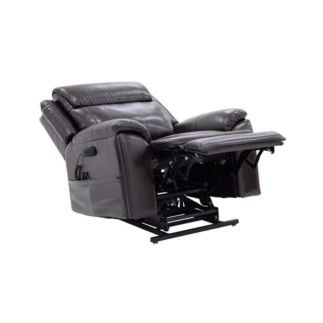 Pride Mobility Evolution Collection Medical Lift Chairs LC435S in brown with reclining feature