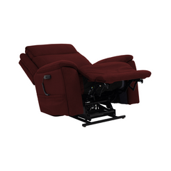 Pride Mobility Evolution Collection Medical Lift Chairs LC435XL in burgundy with reclining feature