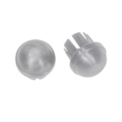 Drive Medical Folding Walker Adult Two Button with 5 Wheels, featuring durable rubber tips for stability