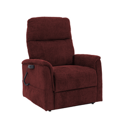 Pride Mobility Genesis Collection Lift Chairs LC150M in burgundy with reclining feature