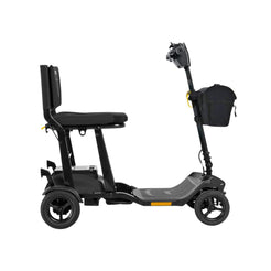 Pride Mobility Go Go Super Portable Mobility Scooters with compact design and comfortable seating