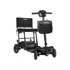 Go Go Super Portable Mobility Scooters by Pride Mobility with a compact design and comfortable seat