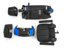 Buzzaround XL 3 Wheel Mobility Scooter featuring a comfortable seat and adjustable controls for easy navigation