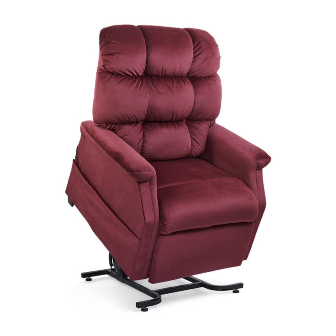GOLDEN TECHNOLOGIES Cambridge Lift Chair Recliner PR401 in burgundy with lift function