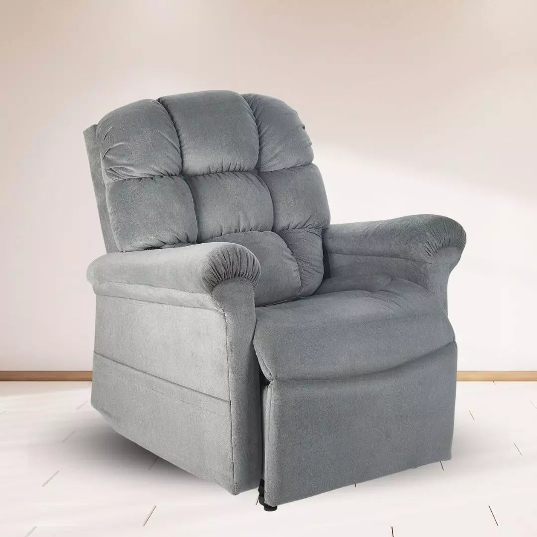 Golden Technologies Cloud with Twilight Power Lift Chair Recliner in Gray Fabric
