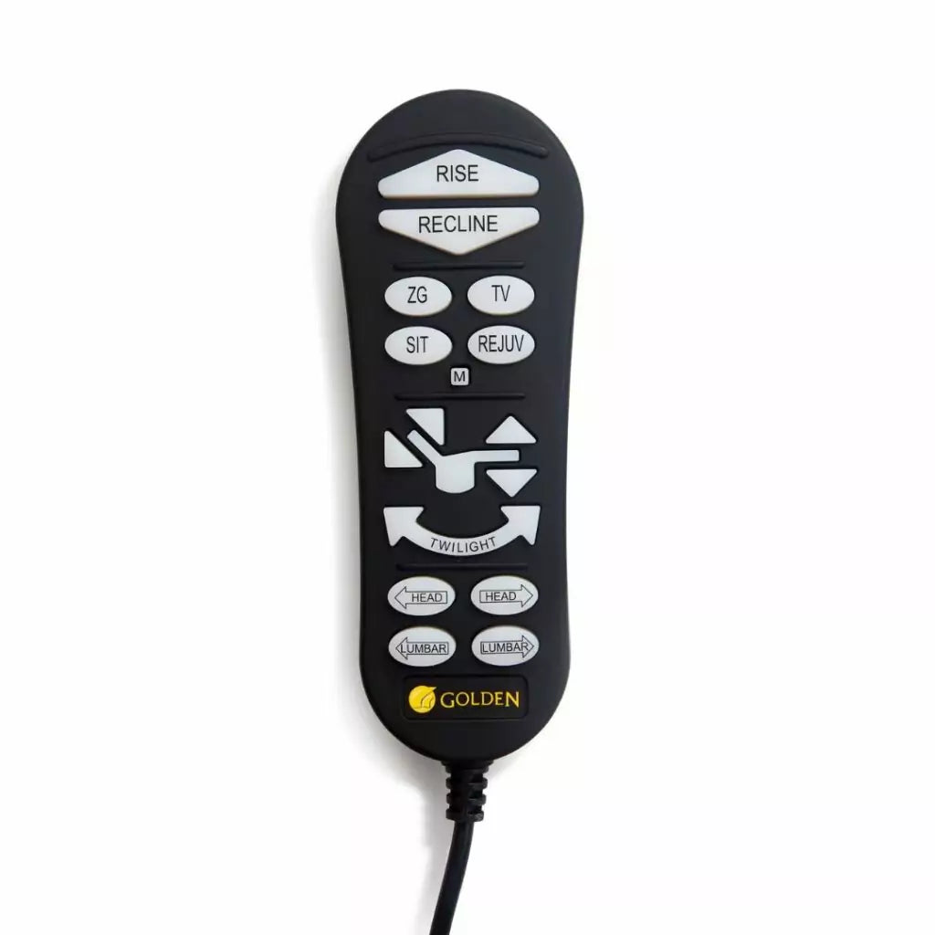 Golden Technologies Cloud with Twilight Power Lift Recliner PR515 remote control for effortless adjustment