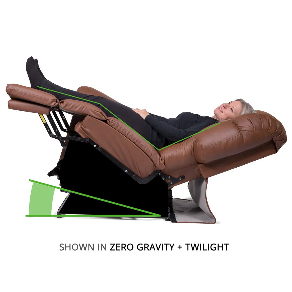 Golden Technologies Cloud with Twilight Power Lift Recliner PR515 in zero gravity position