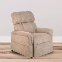 GOLDEN TECHNOLOGIES Comforter Series Power lift Chair recliners PR531 in beige with plush upholstery