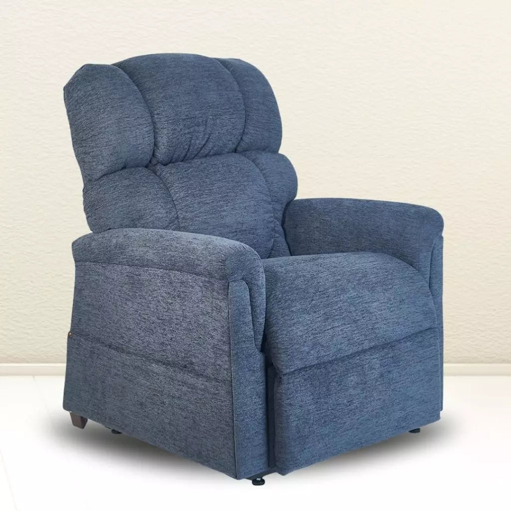 GOLDEN TECHNOLOGIES Comforter Series Power Lift Chair recliners PR531 in blue fabric