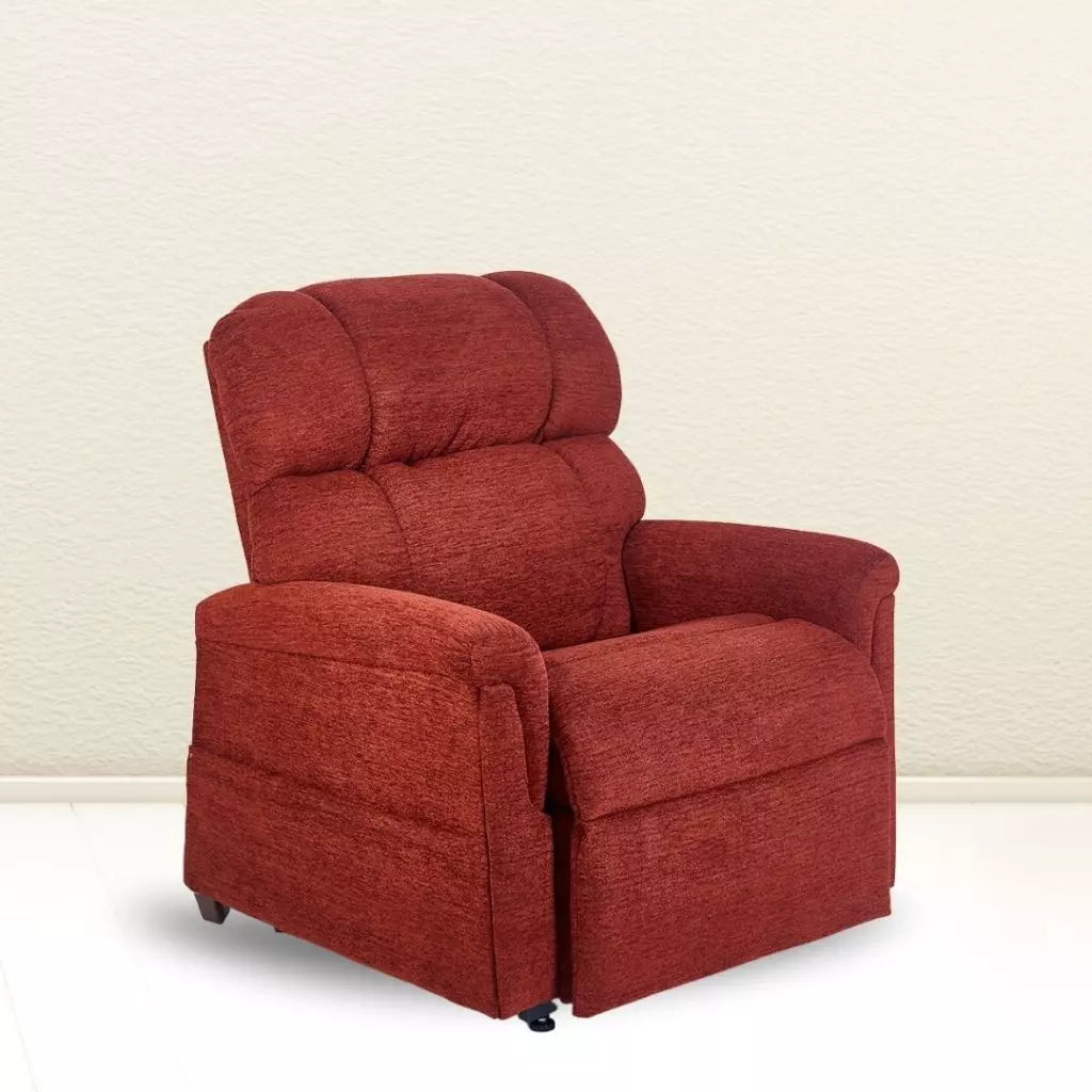 GOLDEN TECHNOLOGIES Comforter Wide lift chair Recline PR531 in burgundy color