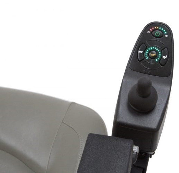 Golden Technologies Compass HD Heavy Duty Electric Power Chair control panel in grey