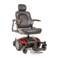 GOLDEN TECHNOLOGIES Compass Sport Indoor & Outdoor Electric Power Chair in black with adjustable seat