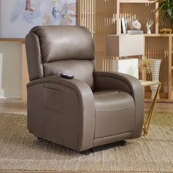 GOLDEN TECHNOLOGIES EZ Sleeper with Twilight Lift Recliner PR761-MLA in brown color, comfortable and stylish