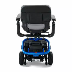GOLDEN TECHNOLOGIES LiteRider 4 Wheel Mobility Scooter in blue, rear view
