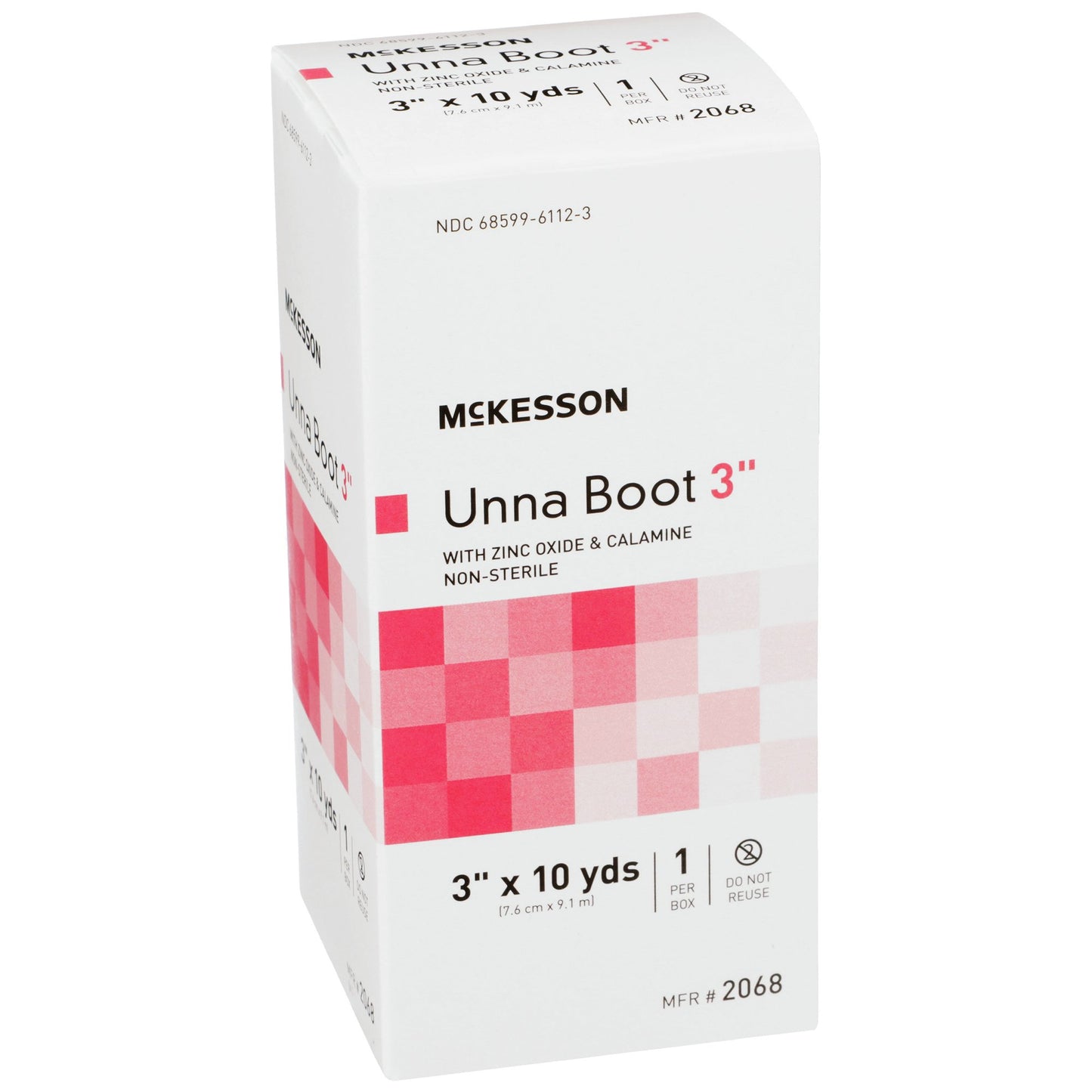 McKesson Unna Boot with Zinc Oxide and Calamine Non-Sterile