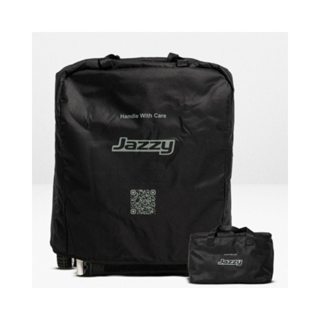 Pride Mobility Jazzy Black Travel Bag With Battery Travel Bag KIT for easy transportation